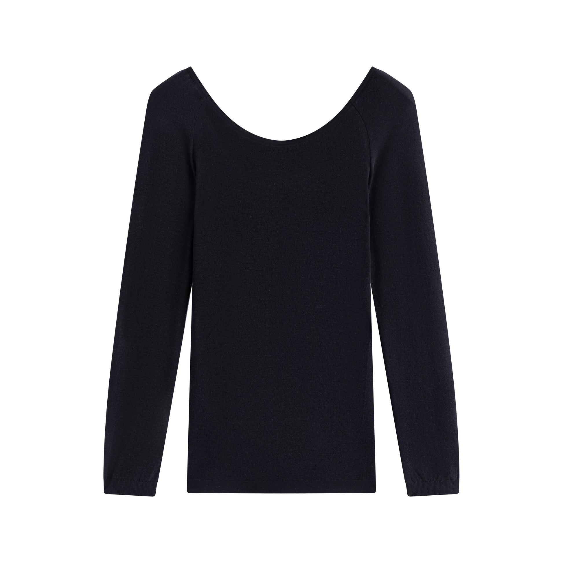 Heating Fiber Lightweight Crew Neck Thermal Top - The Blender