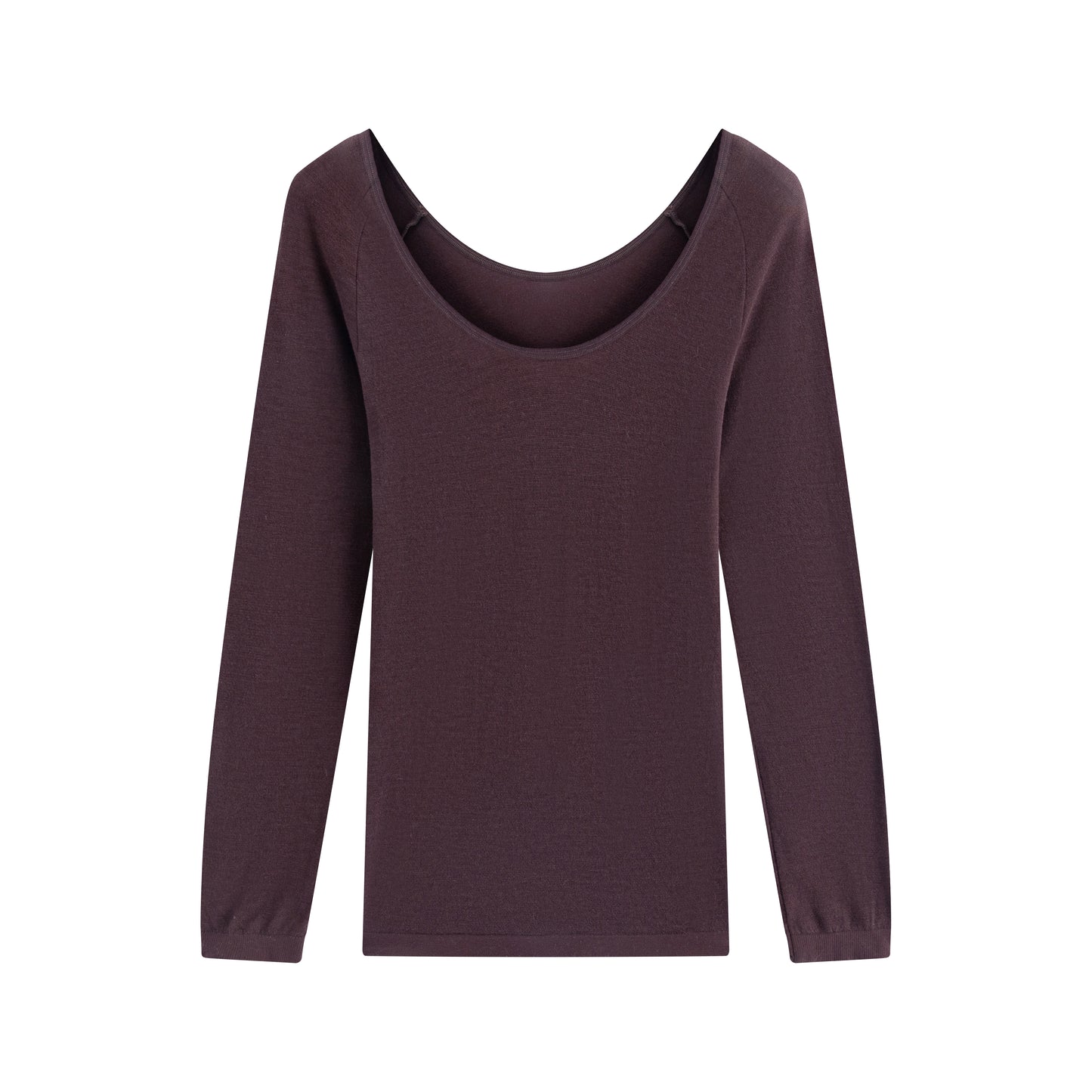 Heating Fiber Lightweight Crew Neck Thermal Top - The Blender