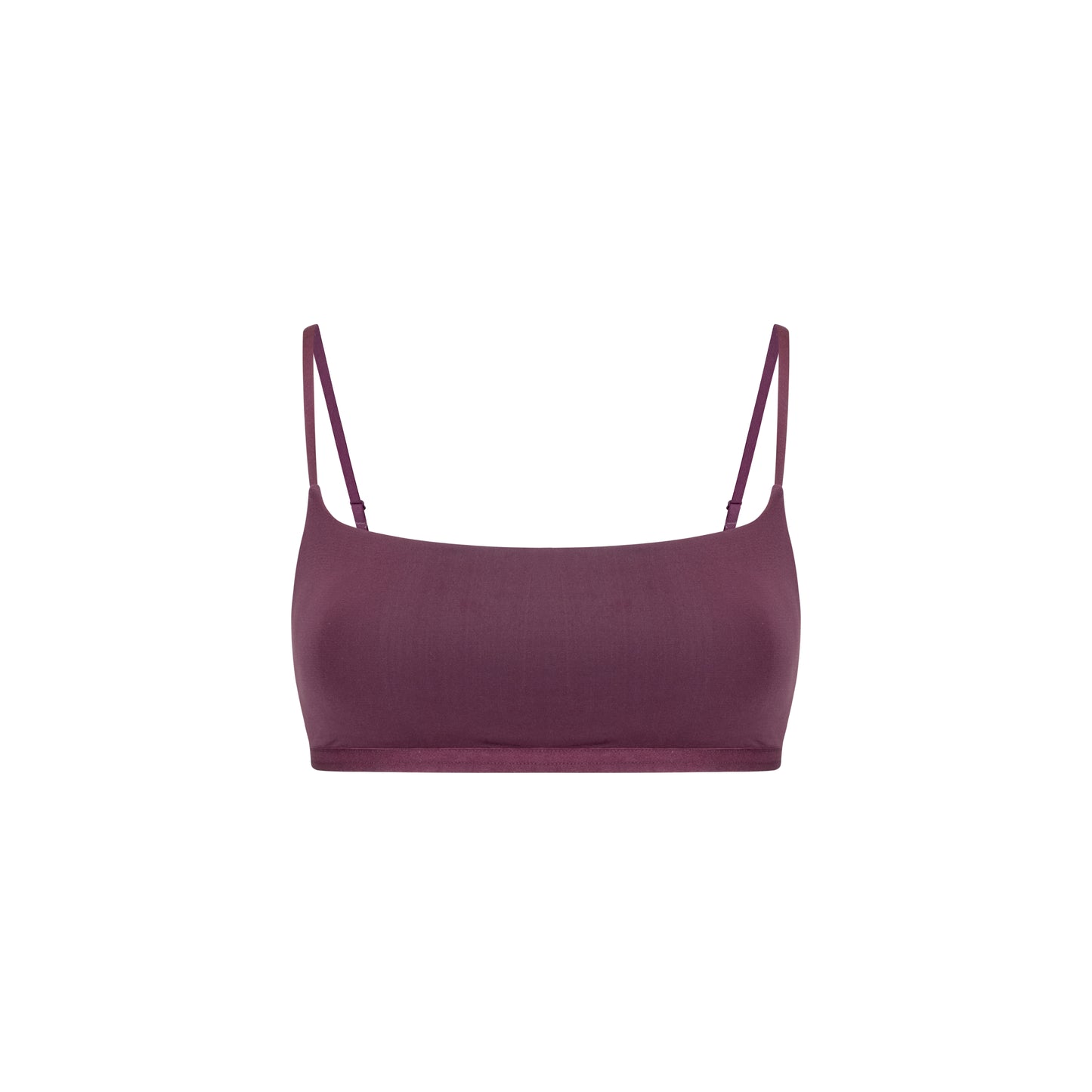 Smooth Narrow Cup Tank Bralette with Fixed Pads - The Blender