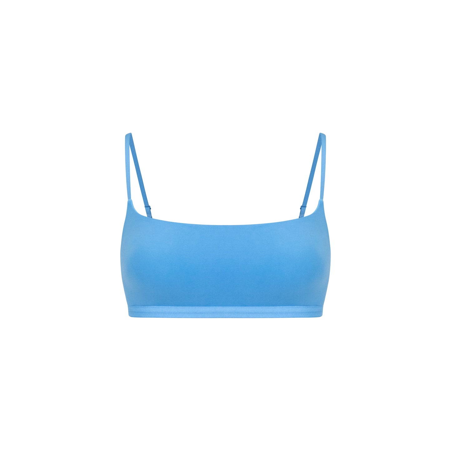 Smooth Narrow Cup Tank Bralette with Fixed Pads - The Blender