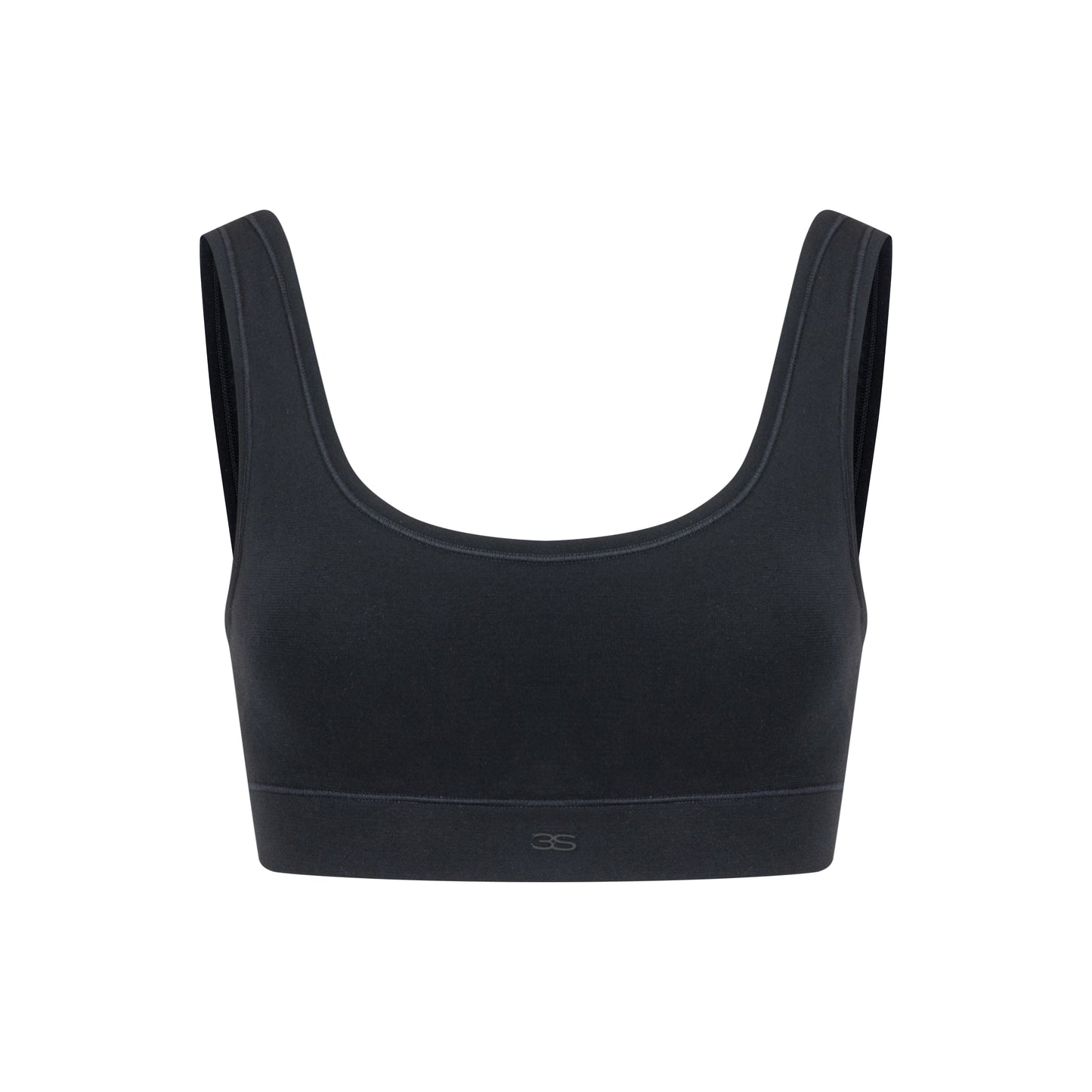 「3S」U‑Neck Open‑Back Camisole Bra