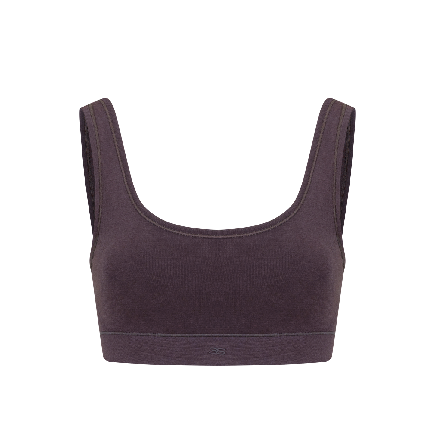 「3S」U‑Neck Open‑Back Camisole Bra