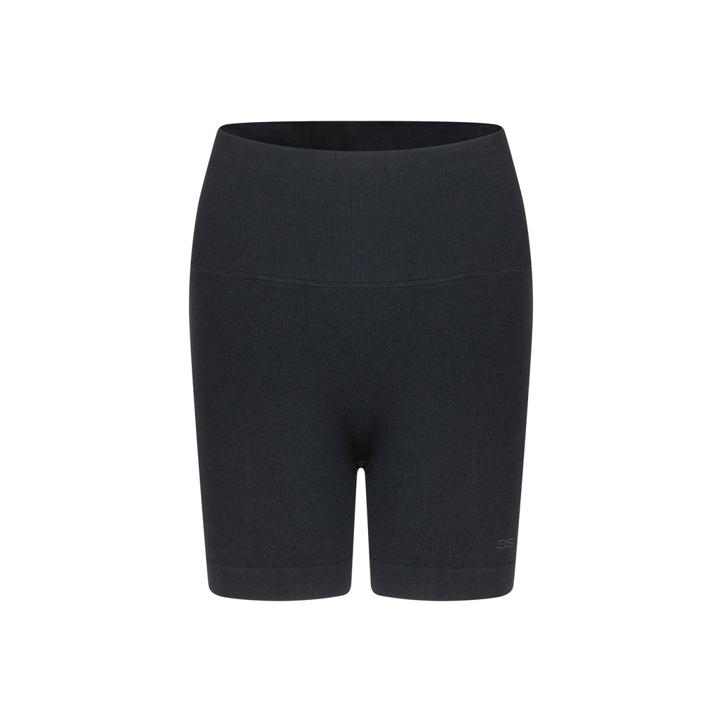 「3S」Slim‑Fit High‑Waist Shorts - The Blender