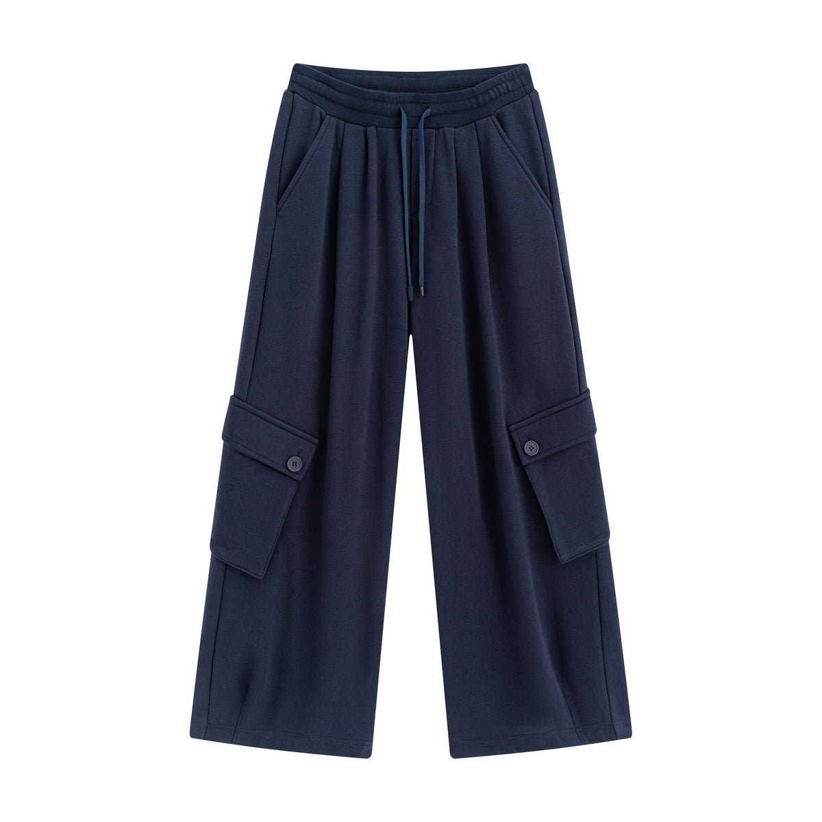 Oversized Cargo Pocket Casual Pants - The Blender