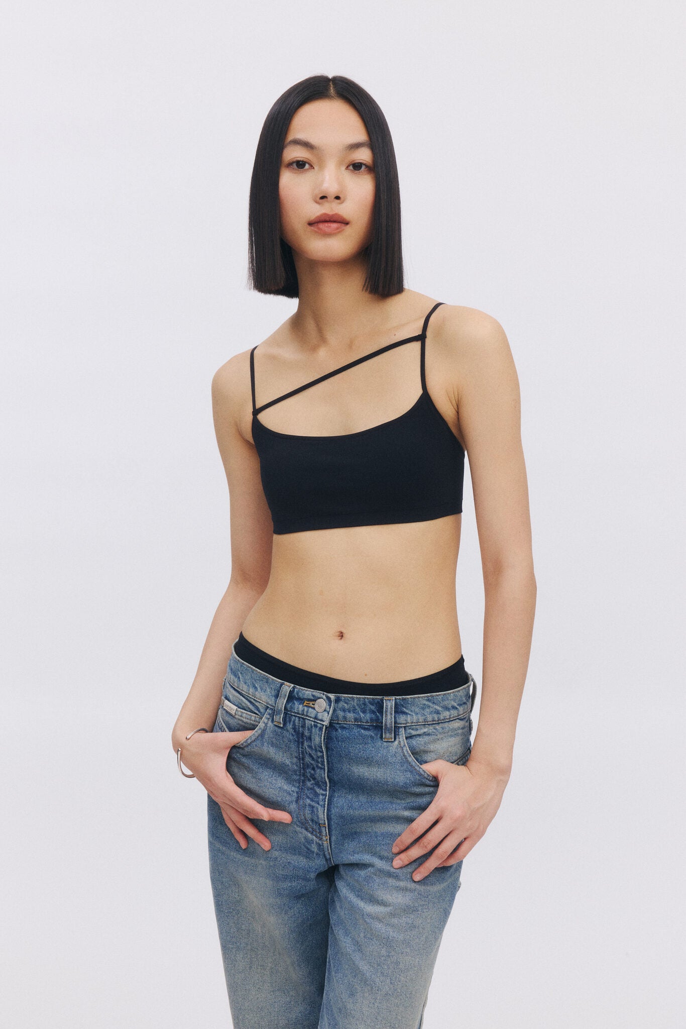Square-Neck Camisole Bra