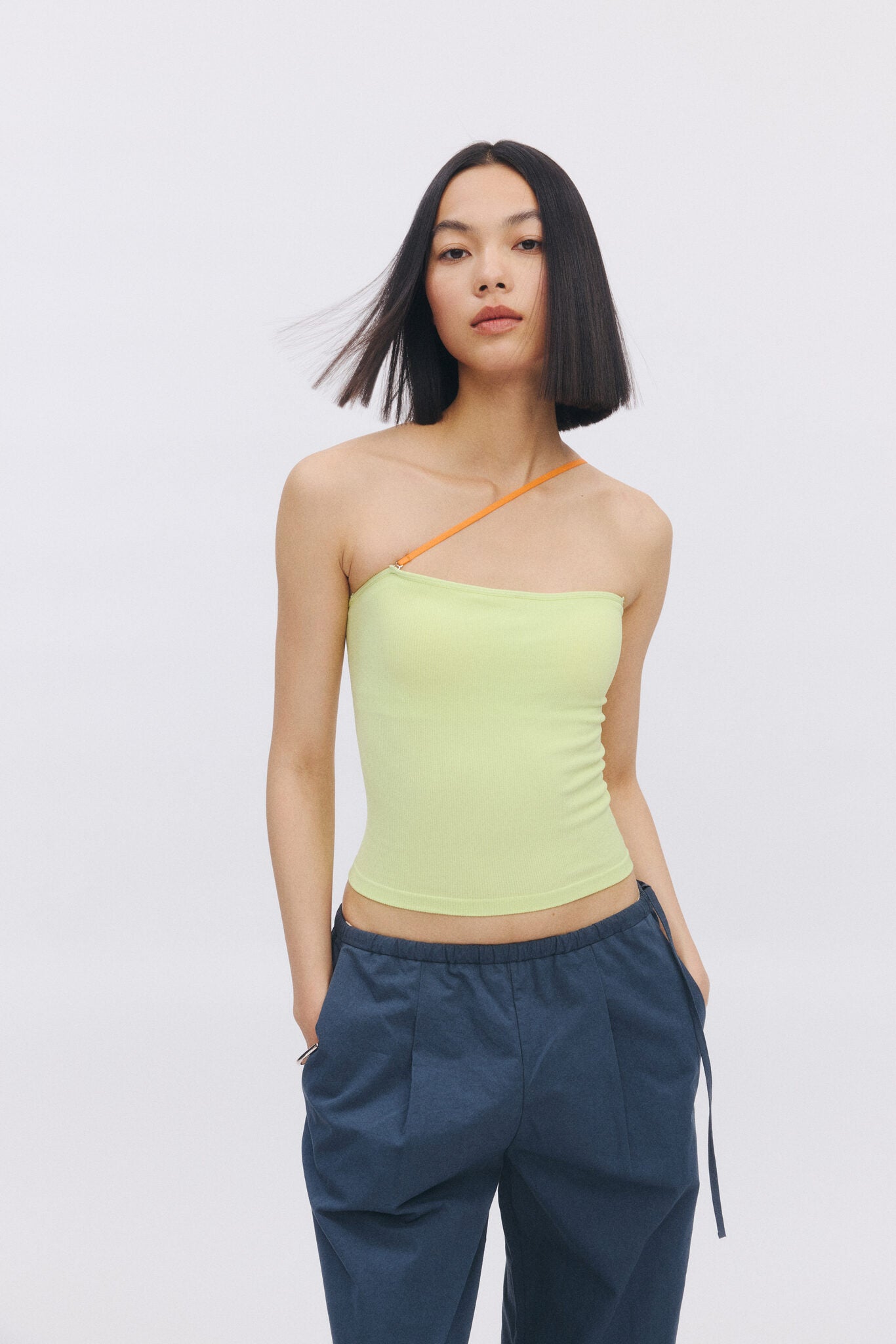 Longline Strapless top