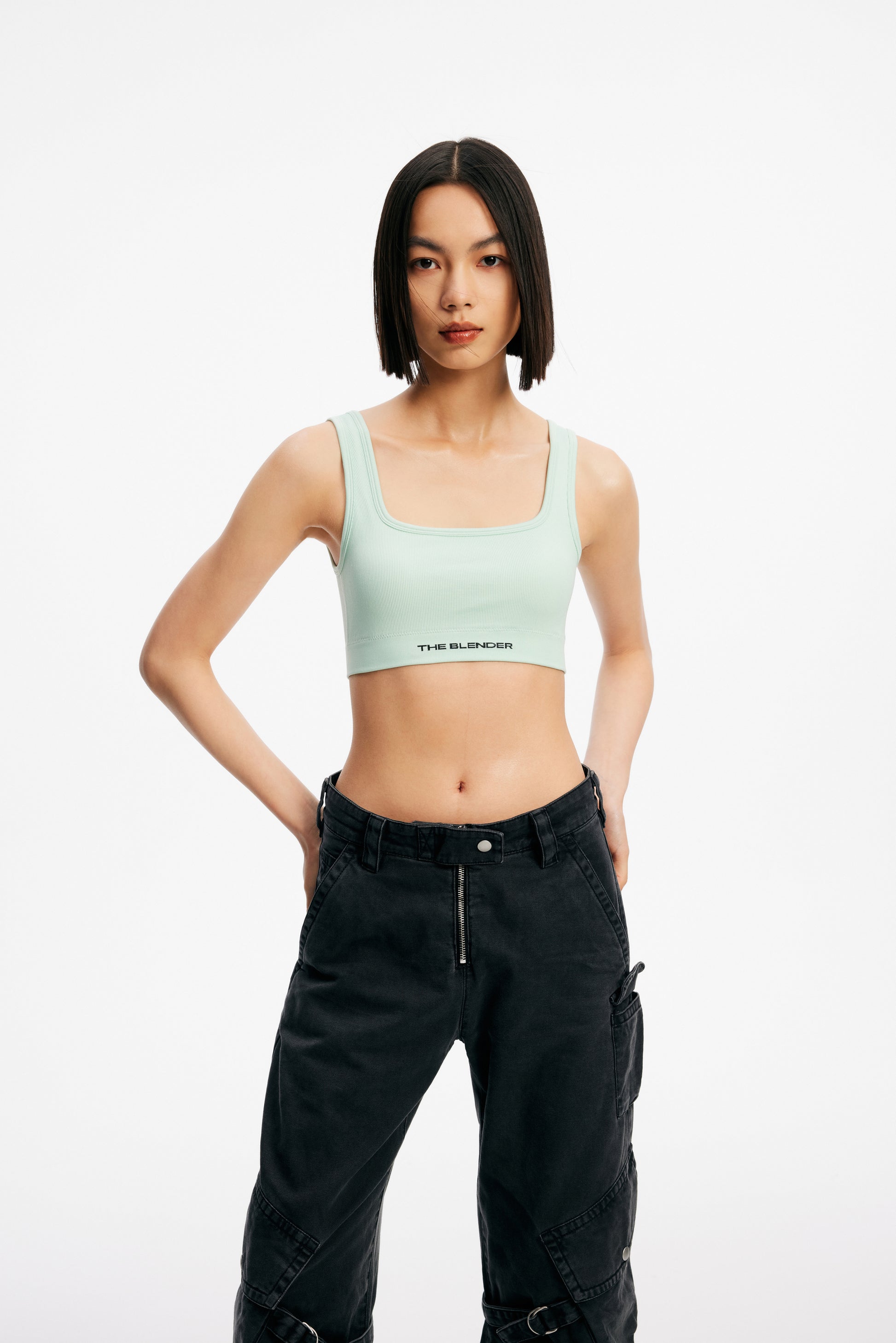 Square Neck Low Impact Tank Top